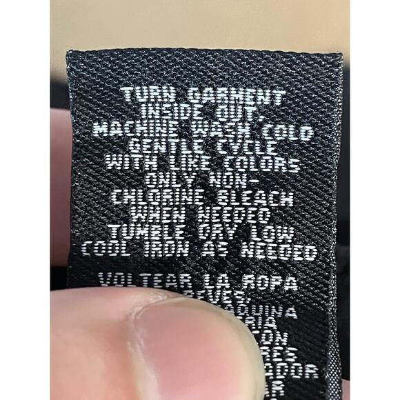 1822 Denim Jeans Womens 10 Black Skinny Dark Wash Stretch Solid Zip CJ33M1000A1 - Picture 12 of 13